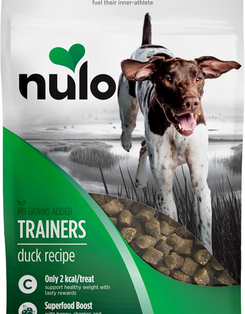 Load image into Gallery viewer, Freestyle Trainers Dog Treats: Grain Free Dog Training Treats - Healthy Low Calorie Treat Reward for Adult and Puppy Dogs - Gluten Free Dog Treat for Any Size or Breed - Duck Recipe - 4 Oz Bag
