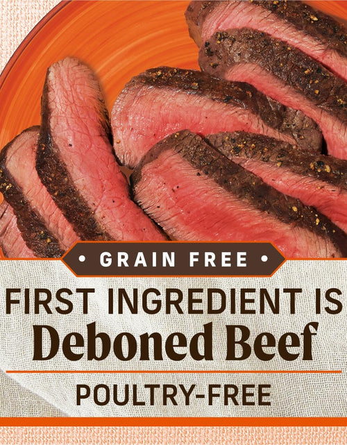 Load image into Gallery viewer, Lil' Plates Small Breed Dog Food, Grain Free Real Texas Beef and Sweet Potato Recipe, Small Dog Food - 20 Lb Bag
