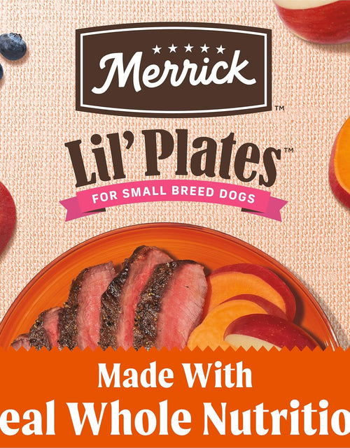 Load image into Gallery viewer, Lil' Plates Small Breed Dog Food, Grain Free Real Texas Beef and Sweet Potato Recipe, Small Dog Food - 20 Lb Bag
