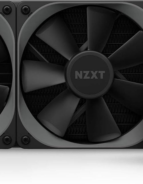 Load image into Gallery viewer, Kraken X53 240Mm - RL-KRX53-01 - AIO RGB CPU Liquid Cooler - Rotating Infinity Mirror Design - Improved Pump - Powered by CAM V4 - RGB Connector - Aer P 120Mm Radiator Fans (2 Included)
