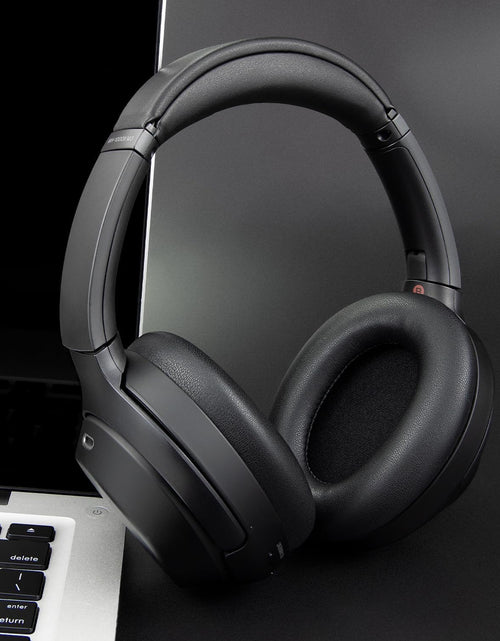 Load image into Gallery viewer, Professional Earpads Cushions Replacement for Sony WH-1000XM3 (WH1000XM3) Over-Ear Headphones, Ear Pads with Softer Protein Leather, Noise Isolation Memory Foam, Added Thickness (Black)

