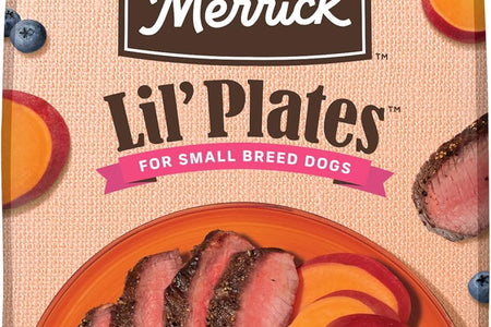 Lil' Plates Small Breed Dog Food, Grain Free Real Texas Beef and Sweet Potato Recipe, Small Dog Food - 20 Lb Bag