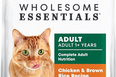 Wholesome Essentials Adult & Senior Dry Cat Food, Chicken