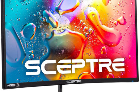 24" Curved 75Hz Gaming LED Monitor Full HD 1080P HDMI VGA Speakers, VESA Wall Mount Ready Metal Black 2019 (C248W-1920RN)